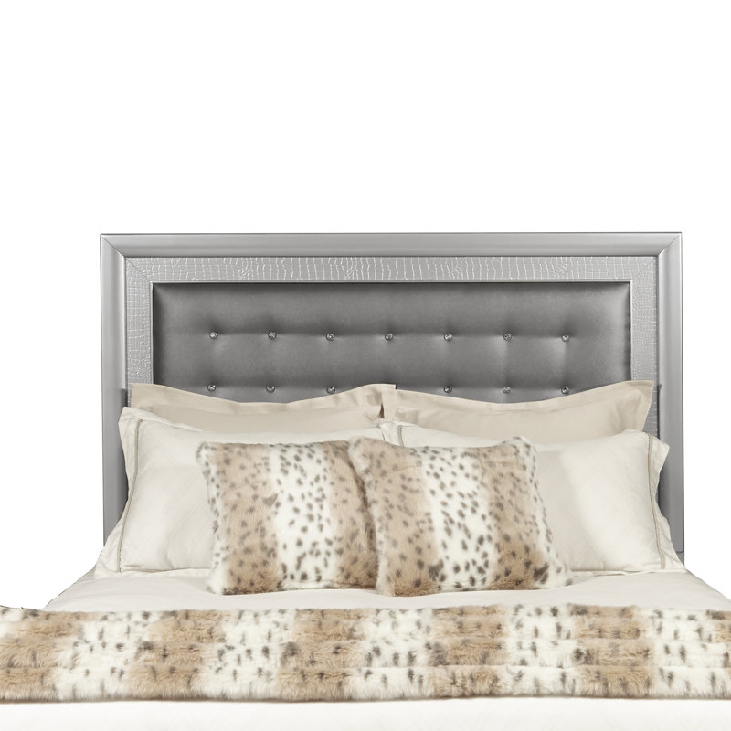 Willa Arlo Interiors Brinkworth Low Profile Upholstered Panel Headboard & Reviews Wayfair